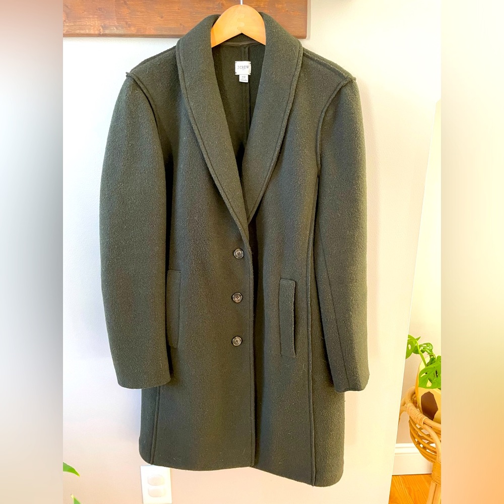 J. Crew Wool Overcoat